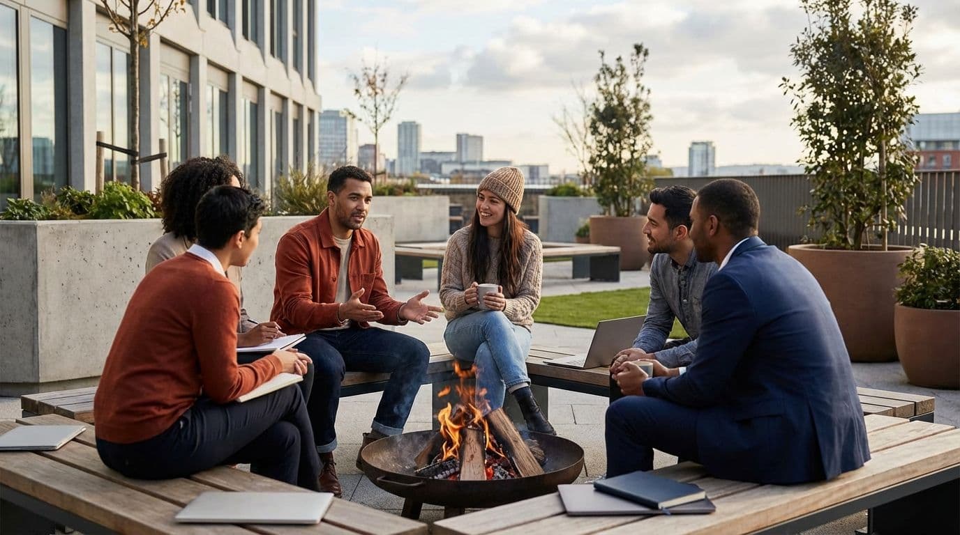 Campfire Story Challenge: a creative team building activity that strengthens storytelling and connection