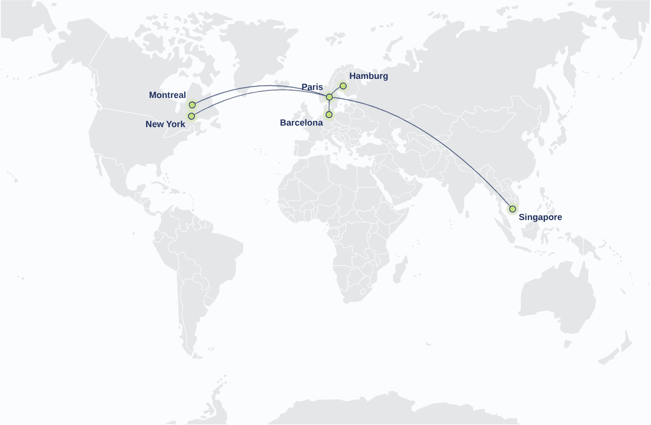 Rayonnement mondial. Expertise locale.
