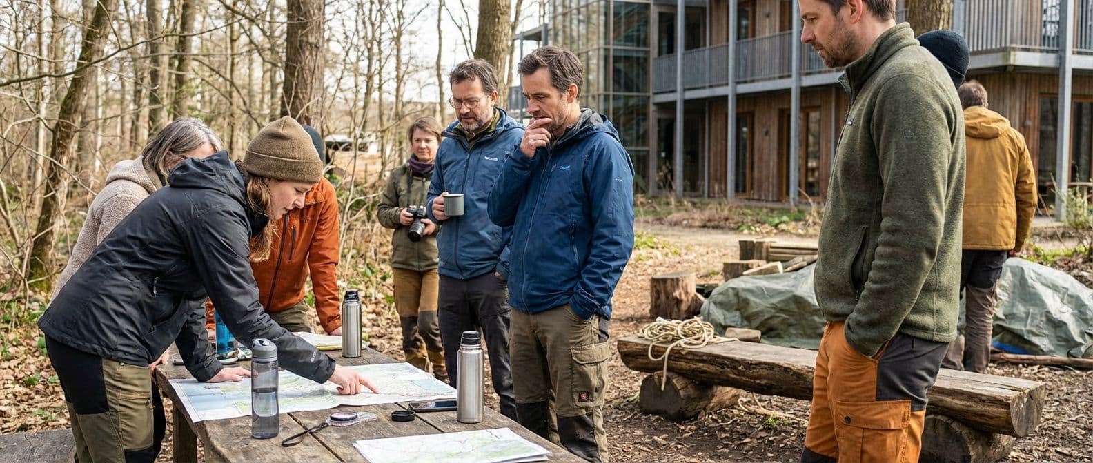 Outdoor Survival Game: a challenging team building activity that develops resilience and teamwork