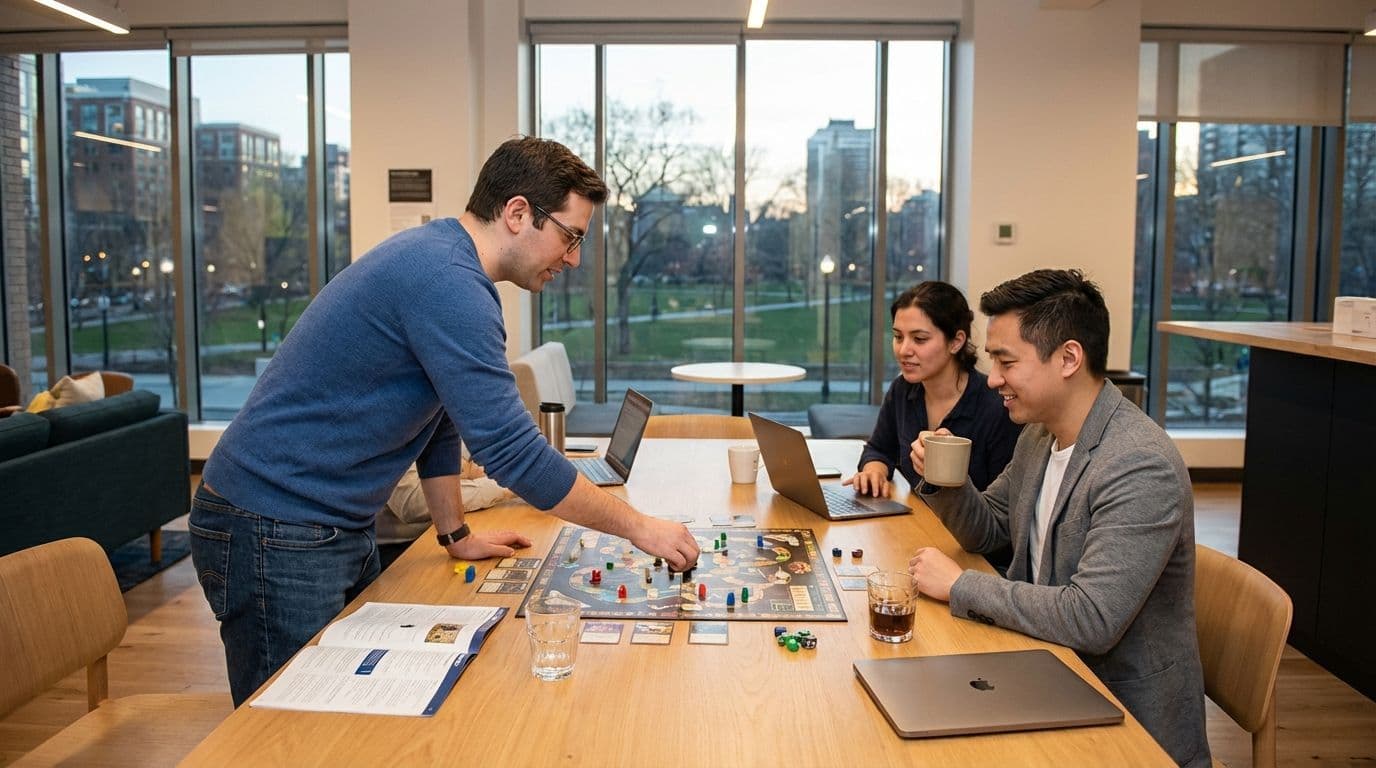 Strategy Board Game Night: a strategic team building activity for planning and collaboration
