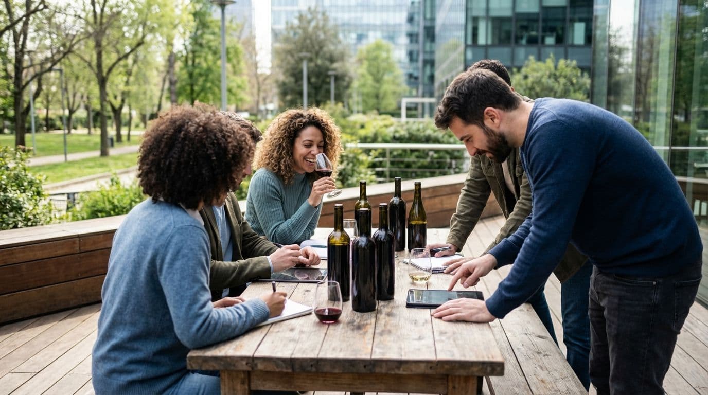 Wine Tasting Challenge: a sophisticated team building activity for discovery and collaboration