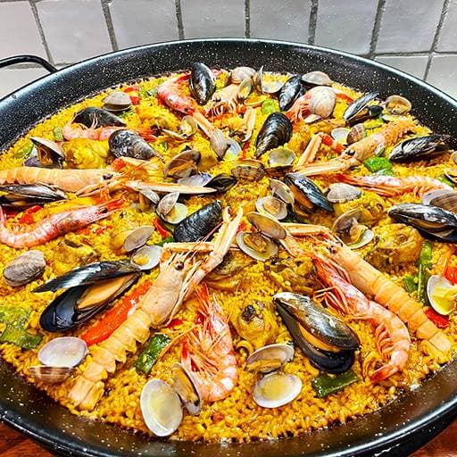 Paella & Tapas Menu