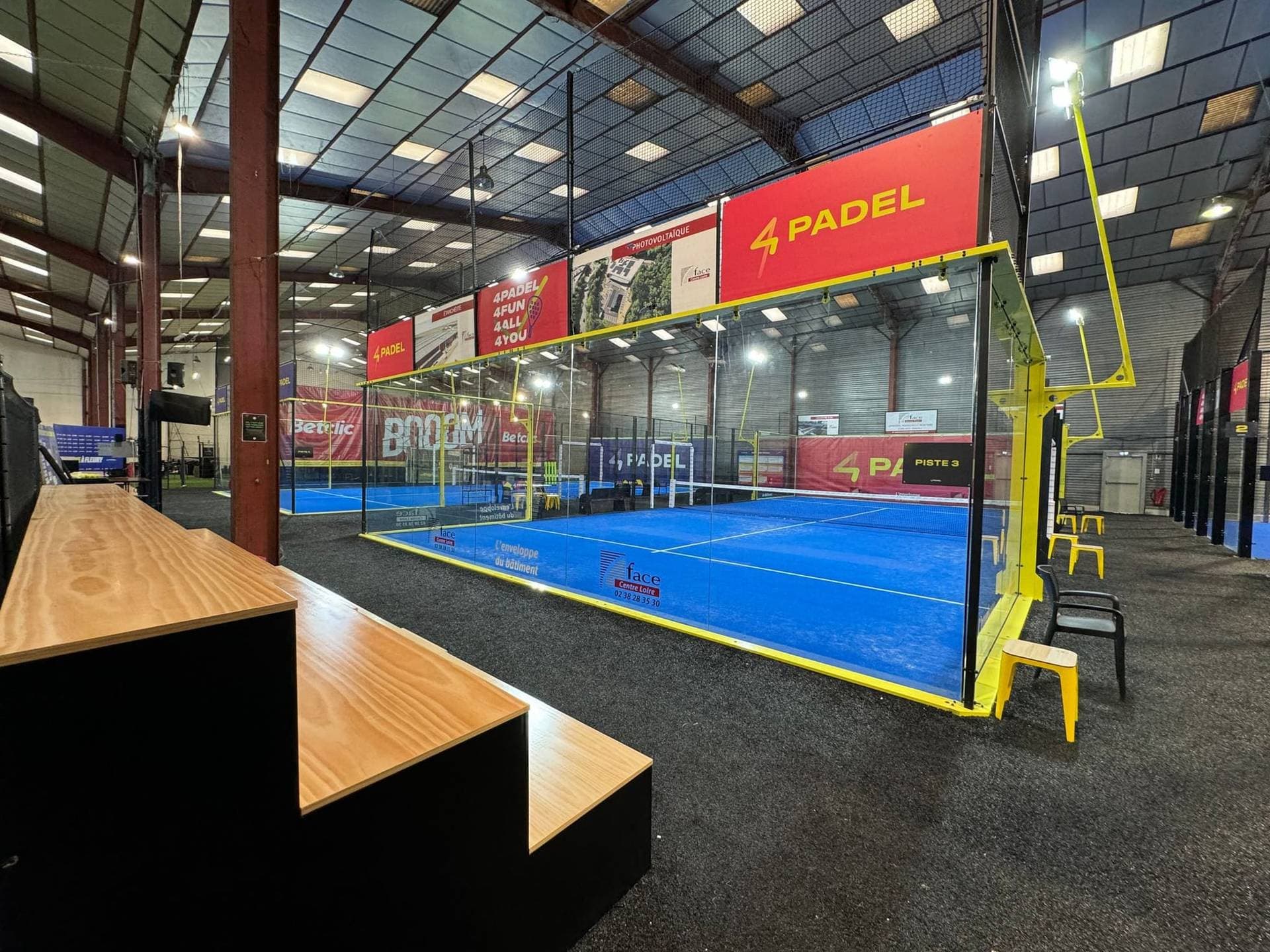 LE FIVE 4PADEL Orléans Fleury 1