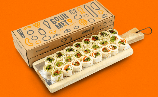 Wraps Guacamole et saumon fumé