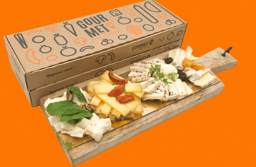 Planche de trilogie de fromages