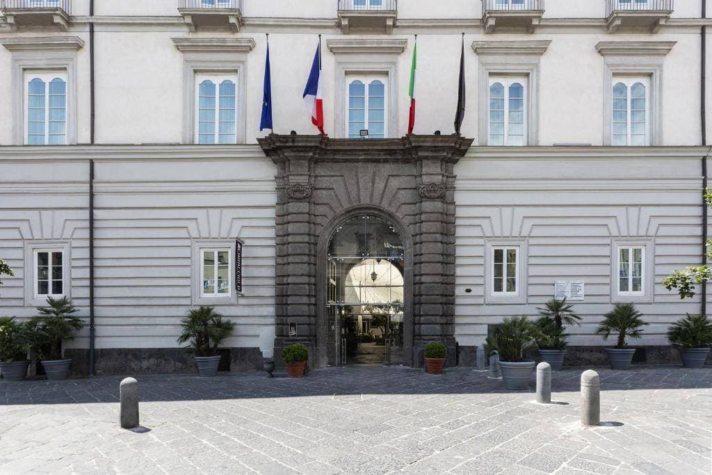 Palazzo Caracciolo Naples, Tapestry Collection by Hilton 1