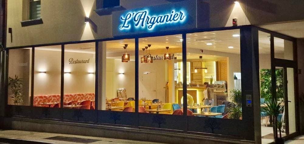L'Arganier Restaurant Le Mesnil Amelot 1