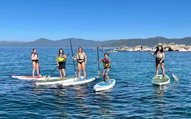 Get up stand up paddleboard lesson