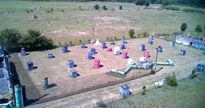 Paintball club de Berre l'étang . les tourists 1