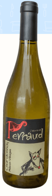 Vin blanc - Domaine Perraud Macon Villages - 75cL