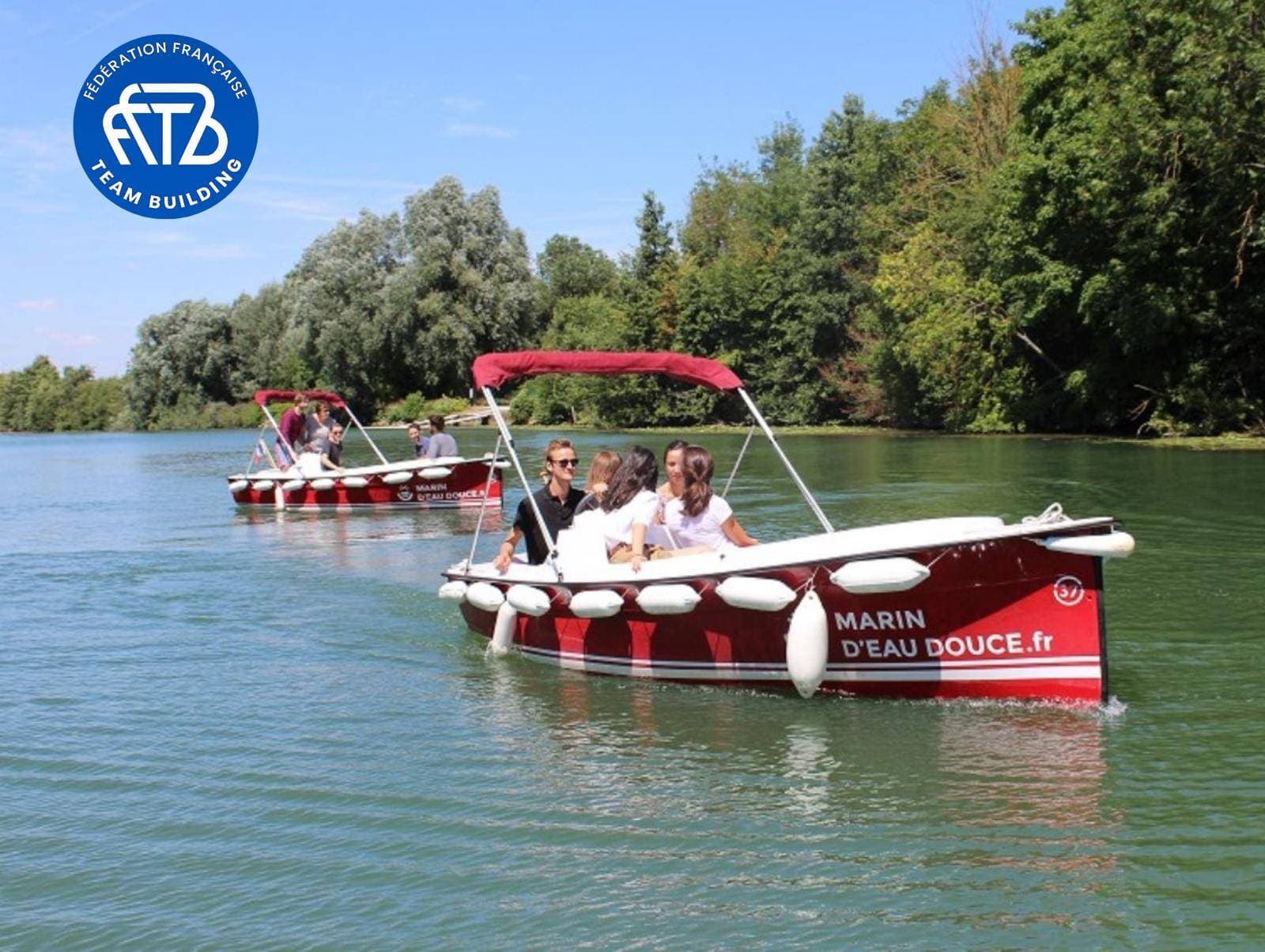 Chasse au trésor en bateaux électrique et sans permis Meaux - Marin d'Eau Douce 1