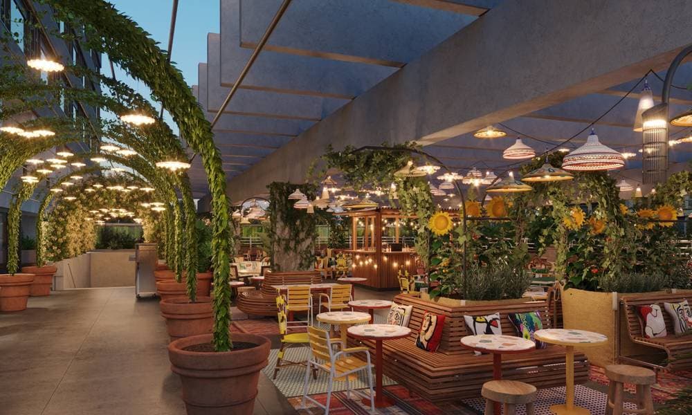 Mama Shelter Restaurant & Garden Zurich 1